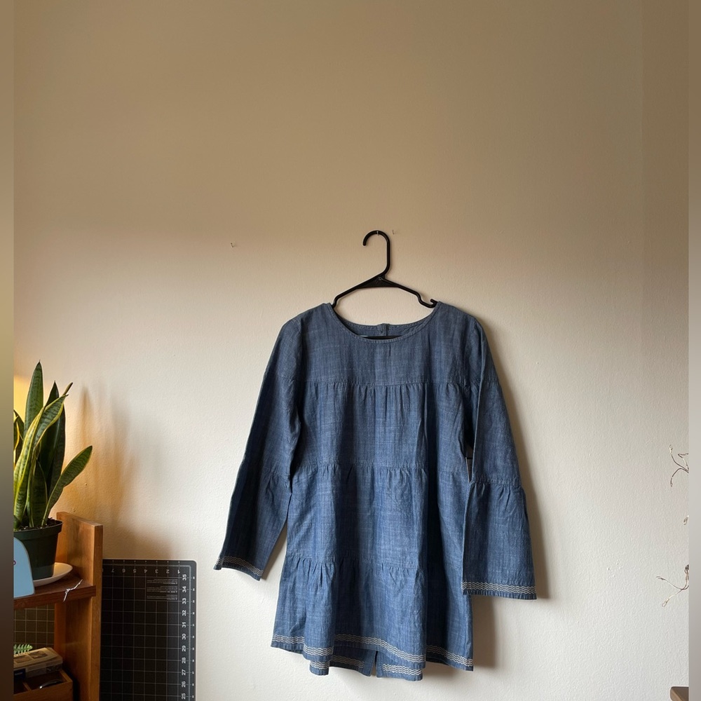 Sunday shirt in Indigo by Tasha Polizzi for TP Saddleblanket & Co
